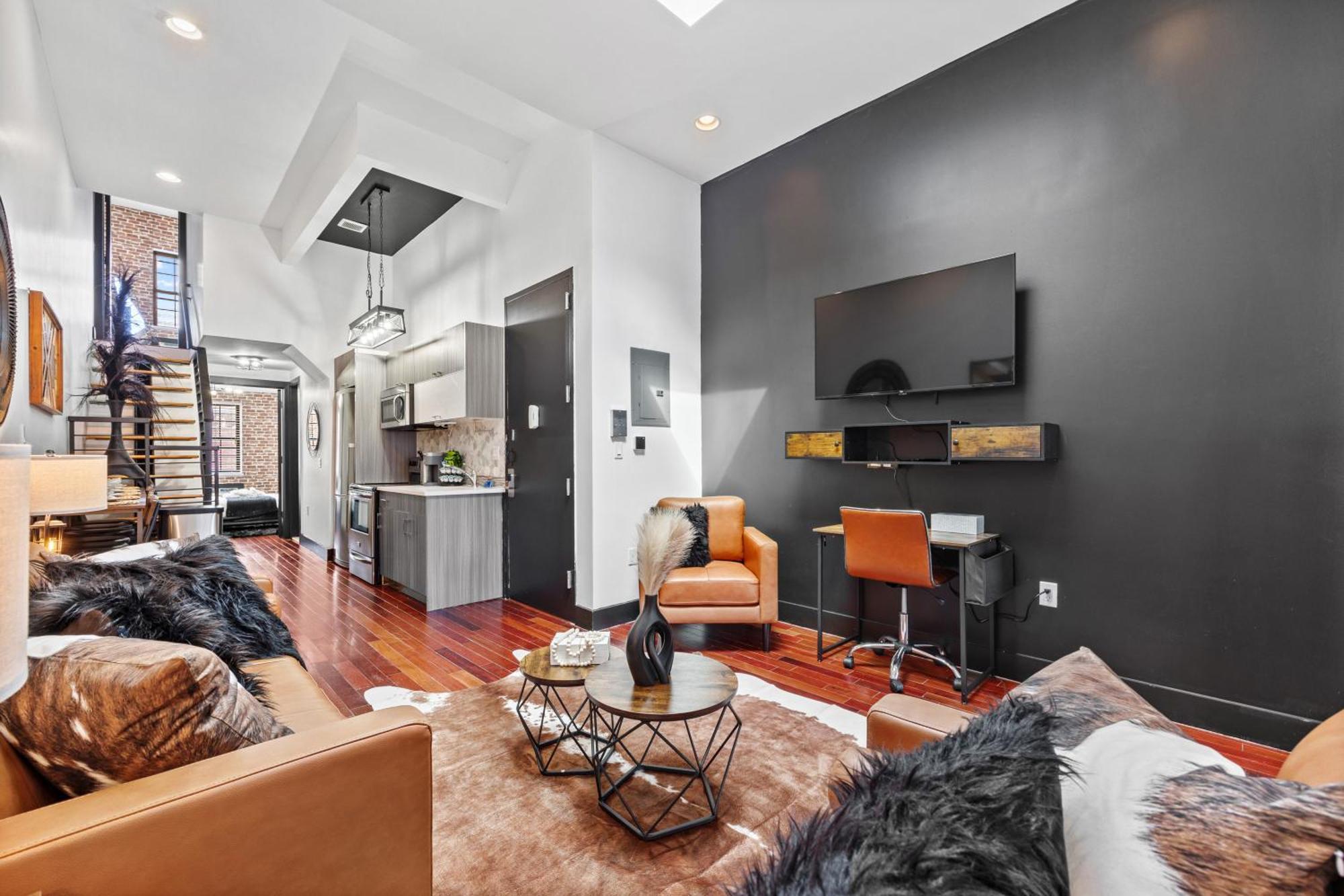 Apartment Rustic Chic 4br For Groups - Bushwick's Finest *