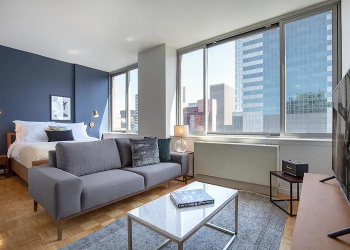 Midtown W Studio W Sundeck Gym Nr Times Sq Nyc-263