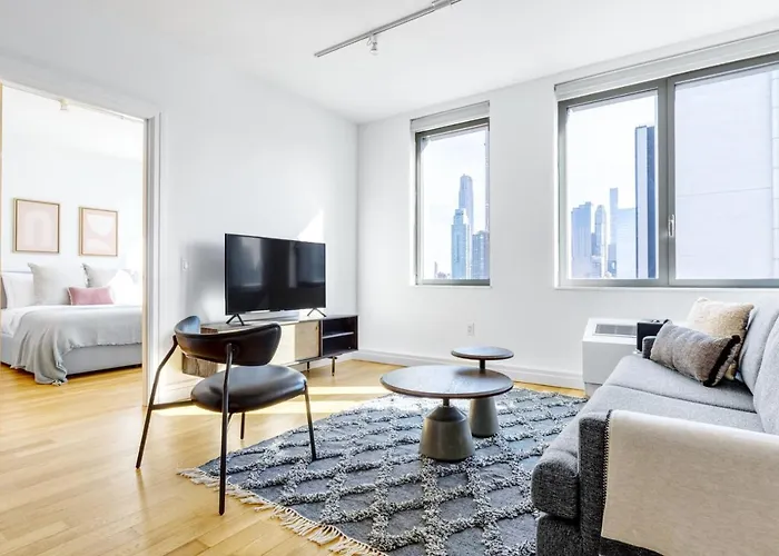 Hells Kitchen 1Br W Doorman Nr Central Park Nyc-524