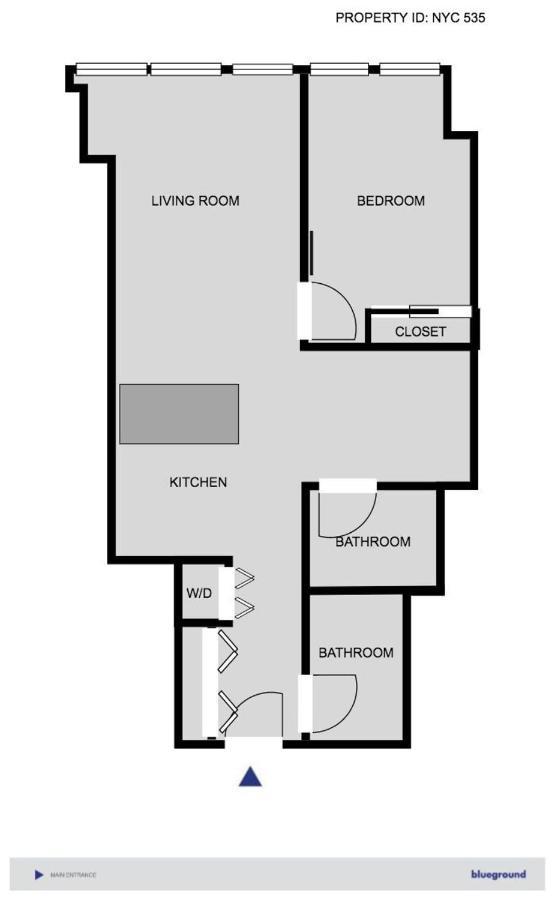 Apartment Fidi 1br W Wd Elevator Nr World Trade Center Nyc-535 New York