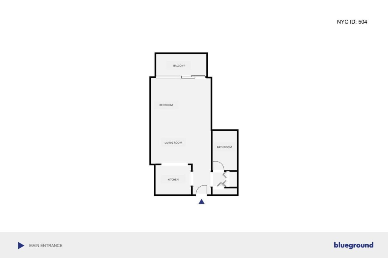 Ues Studio W Gym Doorman Balcony Stunning Roof Nyc-504 New York