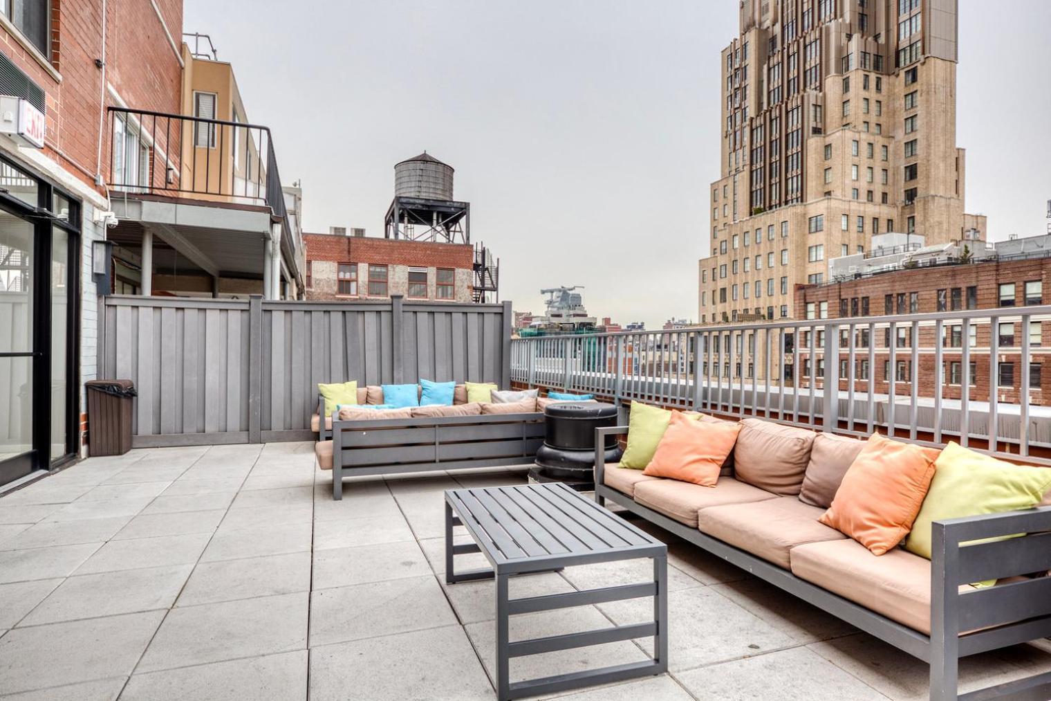 Apartment Chelsea 1br W Doorman Roofdeck Bbq Nyc-427 *