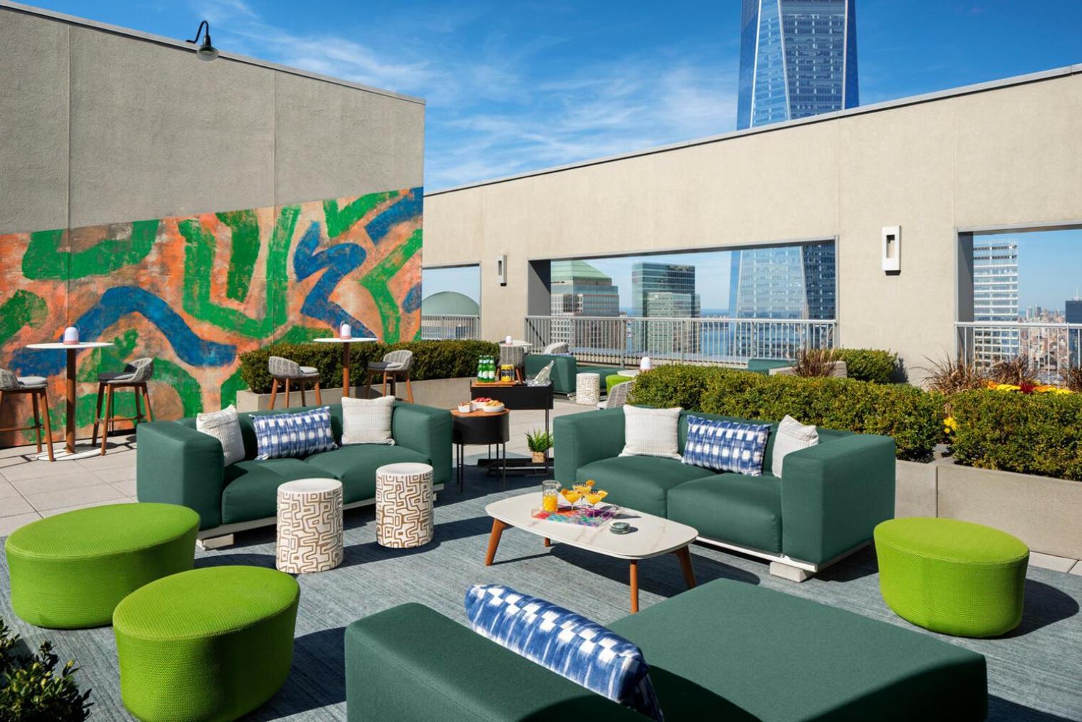 Apartment Tribeca 1br W Doorman Gym Roof Deck Nyc-1374