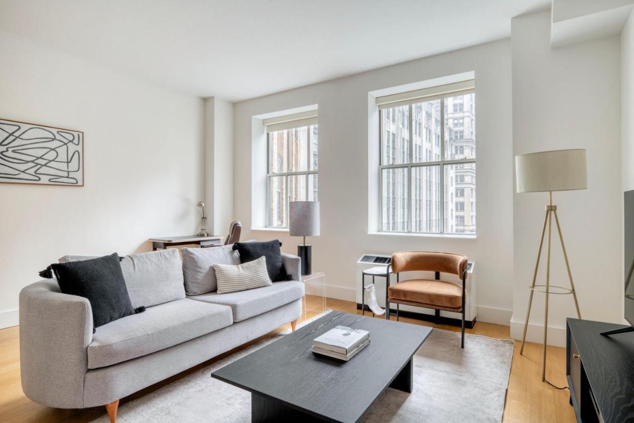 Apartment Fidi Jr 1br W Bar Lounge Gym Nr Street Nyc-1345 New York
