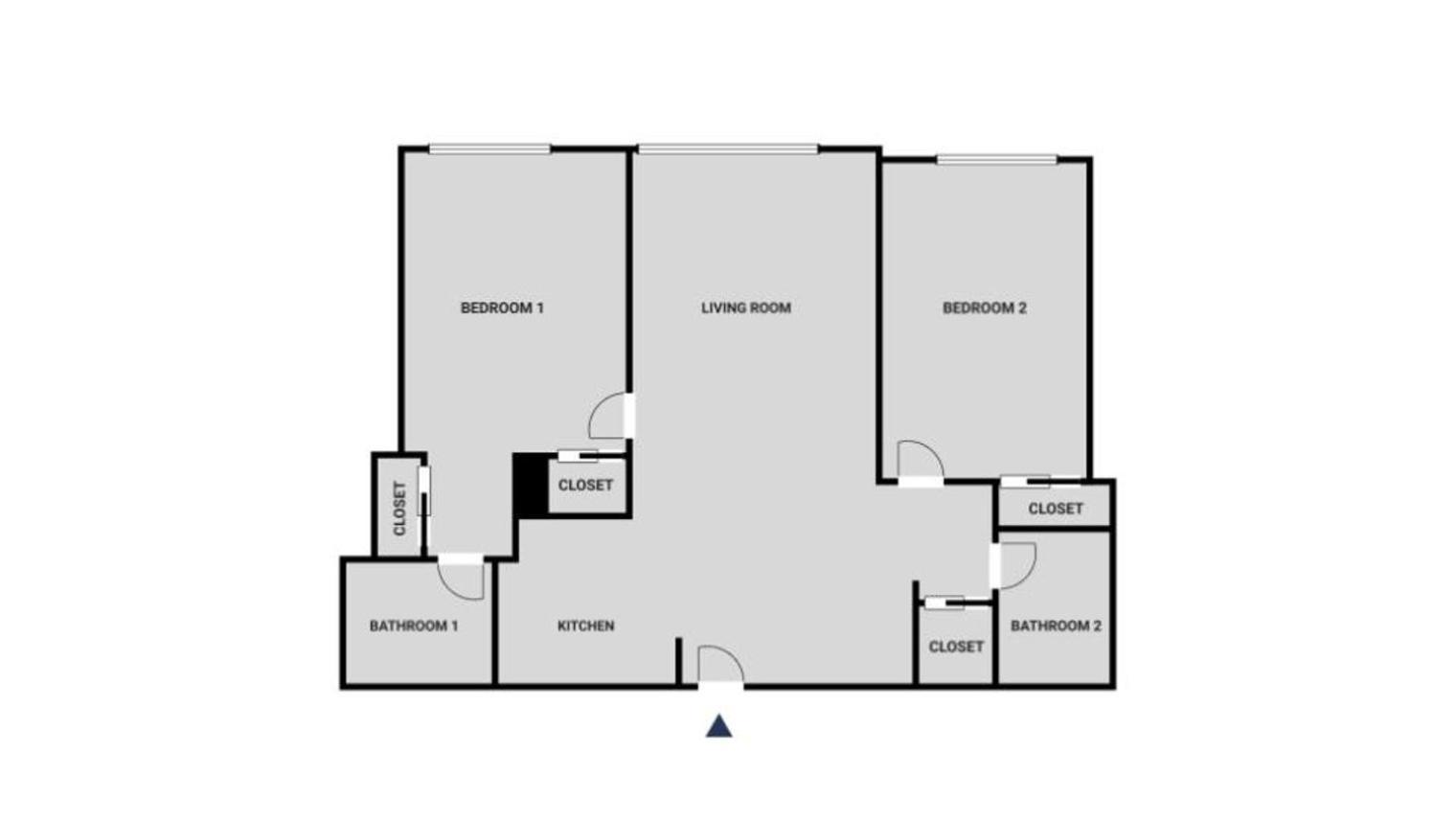 Apartment Uws 2br W Gym Doorman Elevator Nr Park Nyc-1050 New York