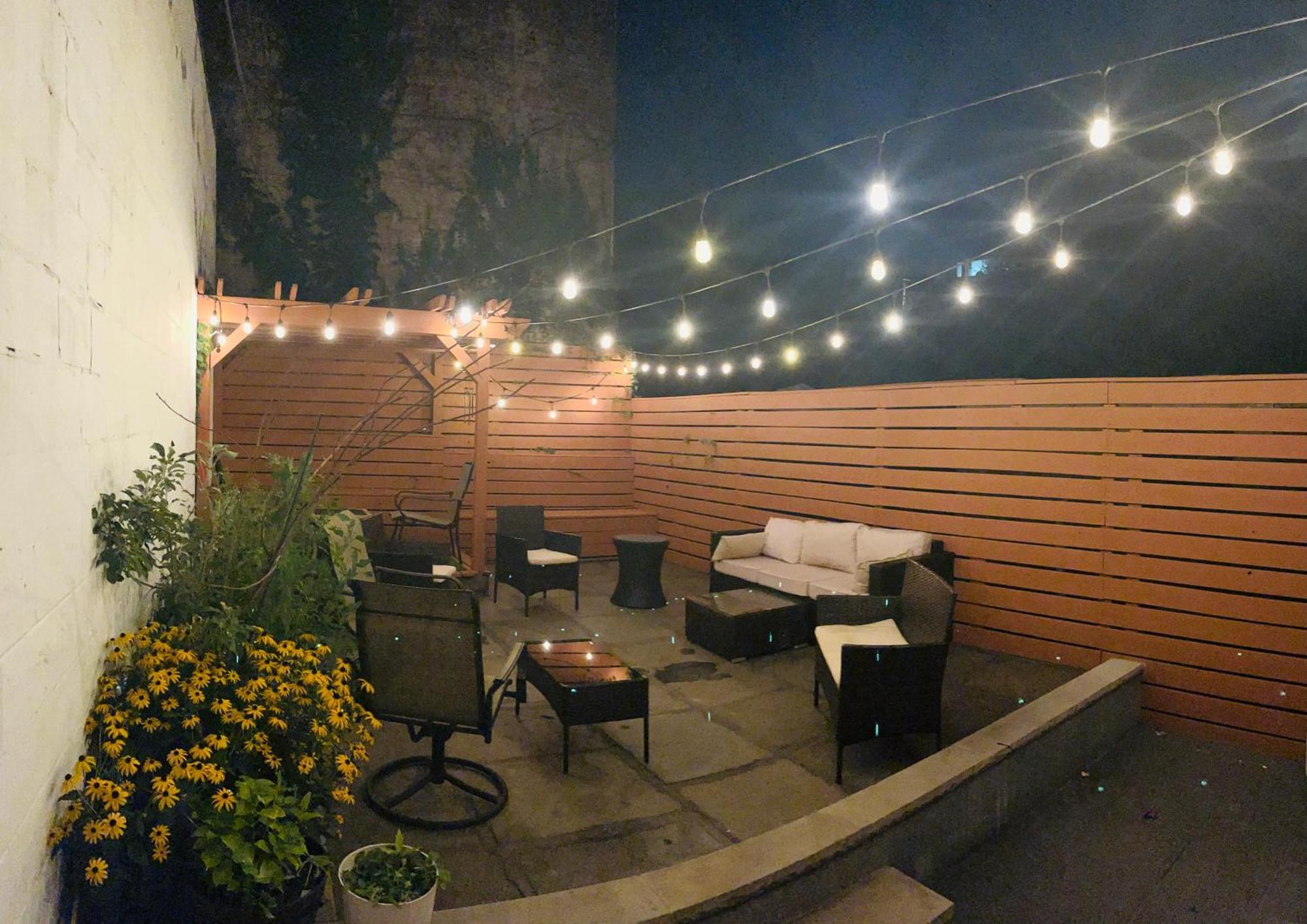 Homestay Modern Brownstone 2bdrm Duplex With Backyard Terrace New York