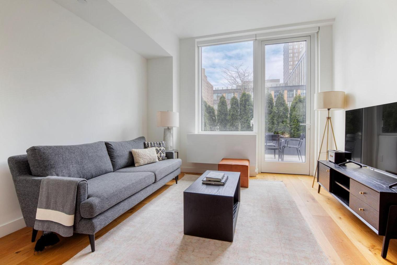 Apartment Les 1br W Lounge Gym Roofdeck Nr Park Nyc-1379 *