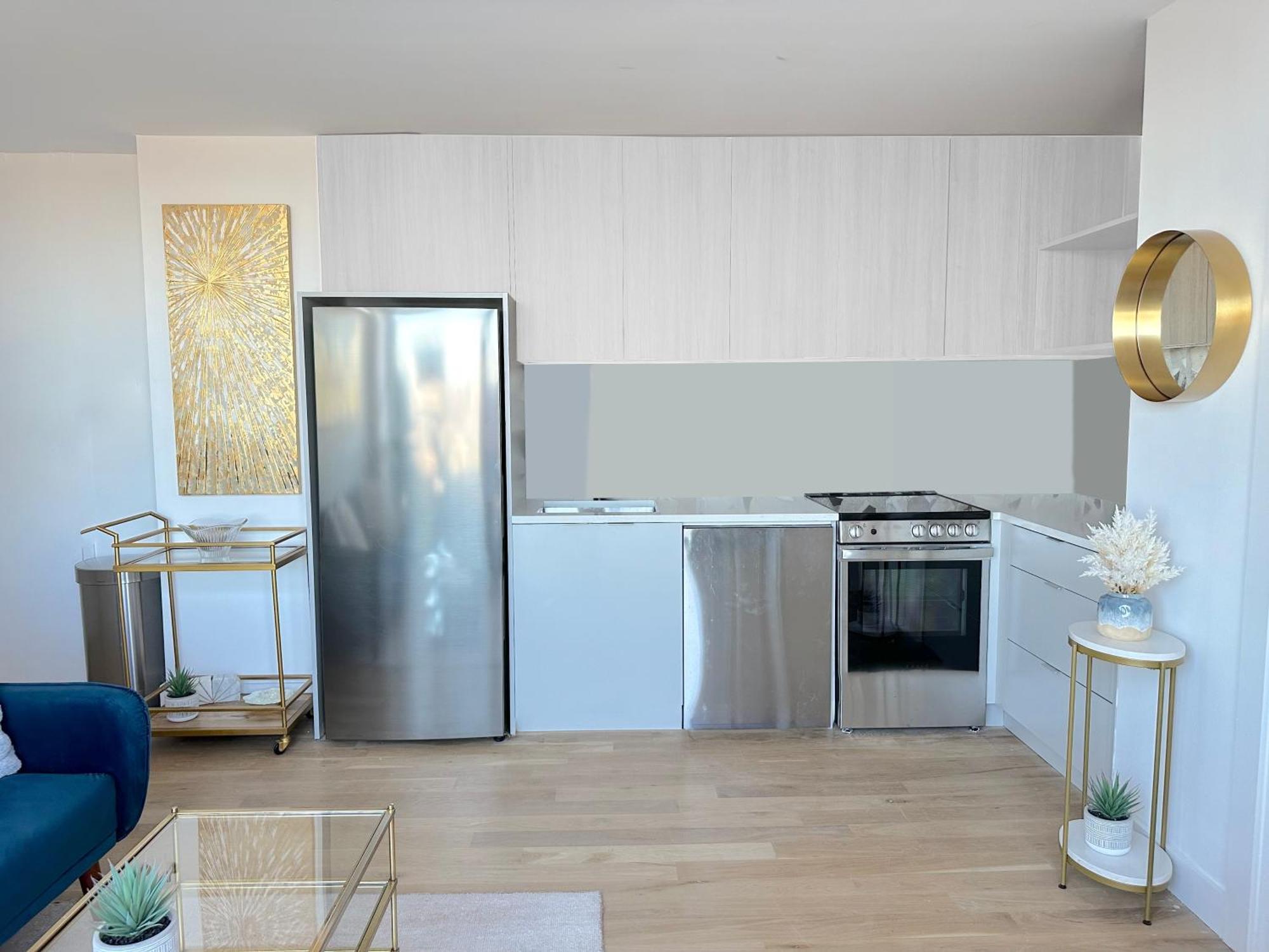Modern One Bedroom - Large Private Terrace - Luxury Building - Williamsburg Apartment