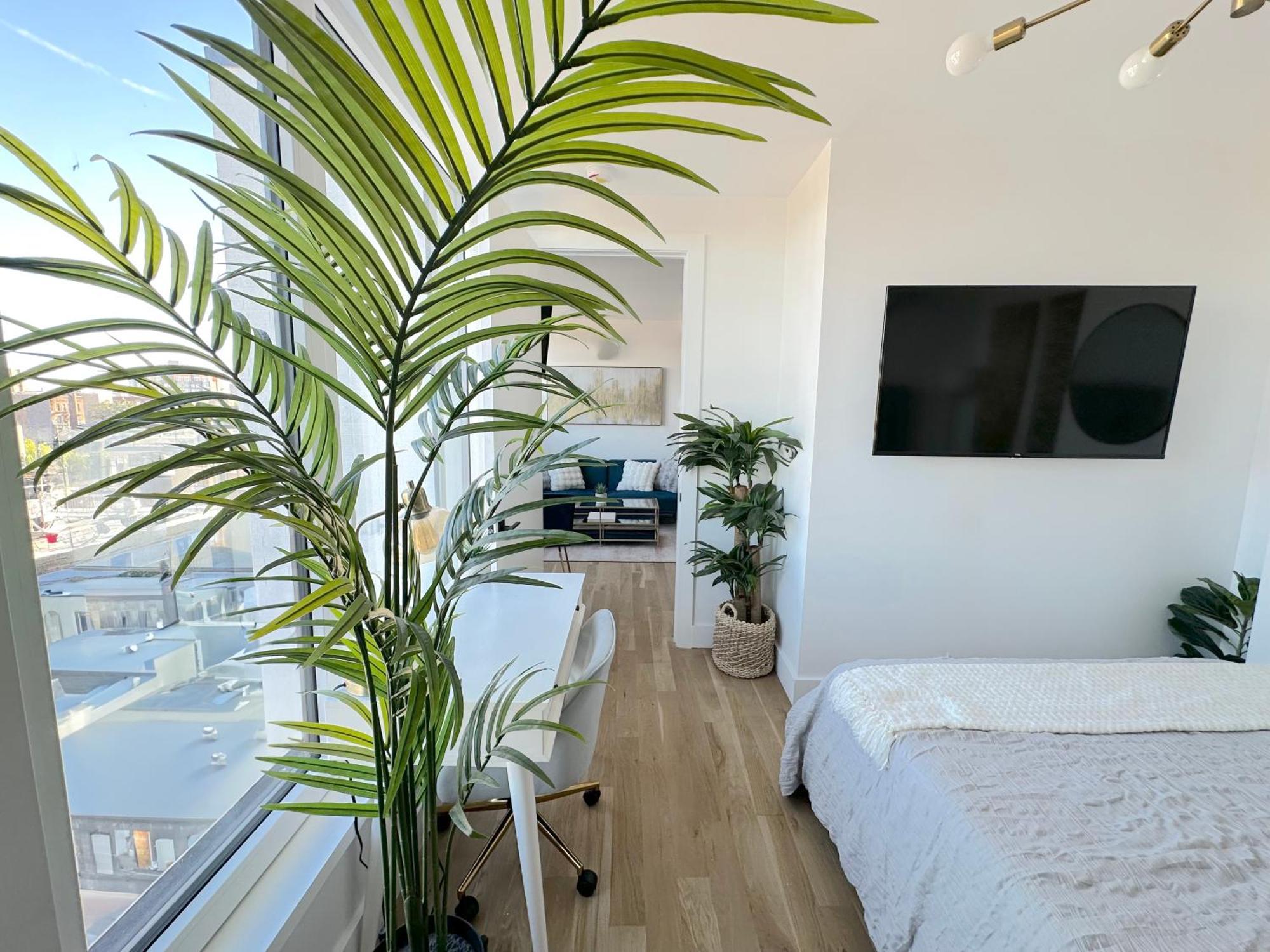 Modern One Bedroom - Large Private Terrace - Luxury Building - Williamsburg Apartment New York