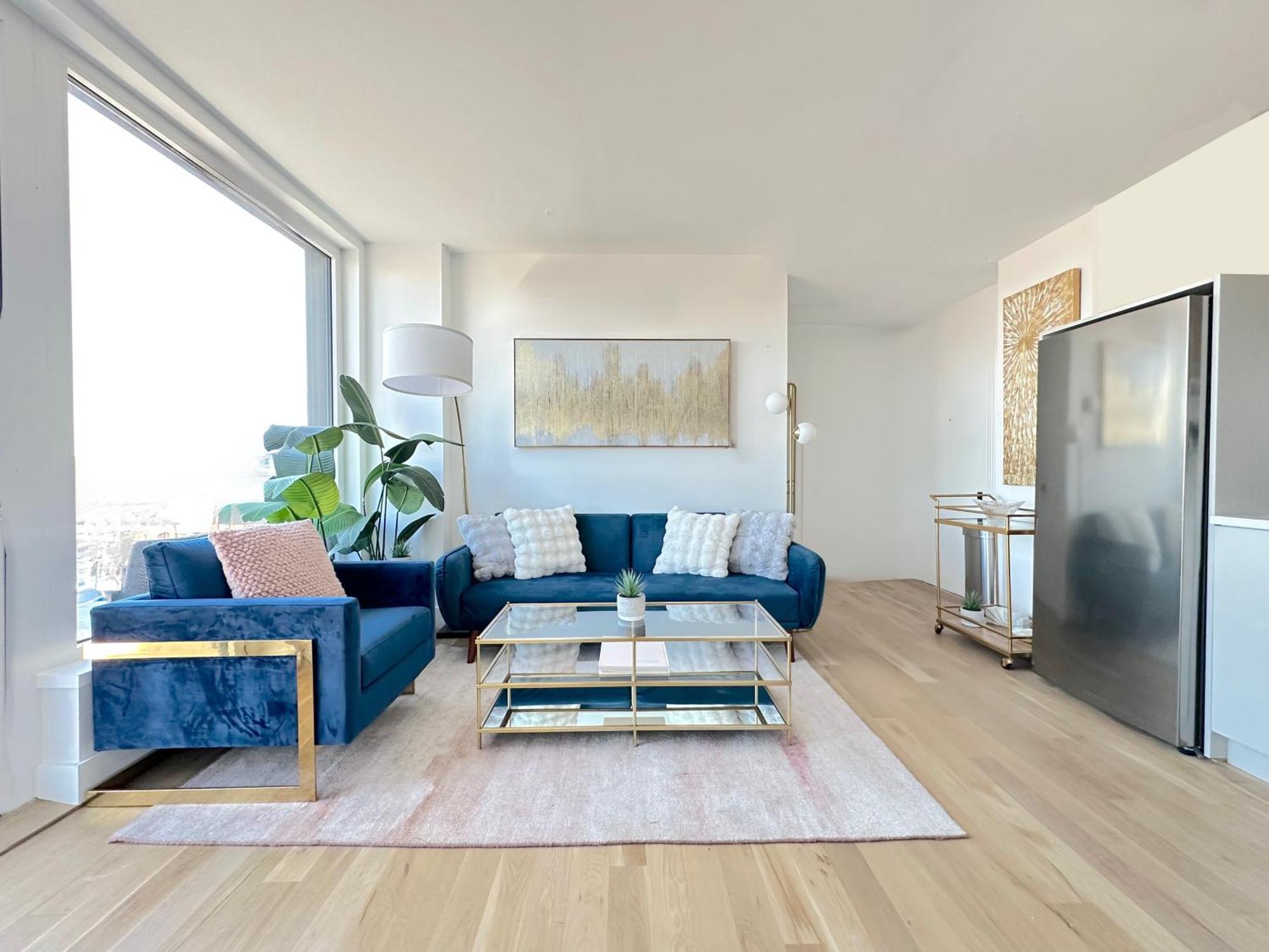 Modern One Bedroom - Large Private Terrace - Luxury Building - Williamsburg Apartment